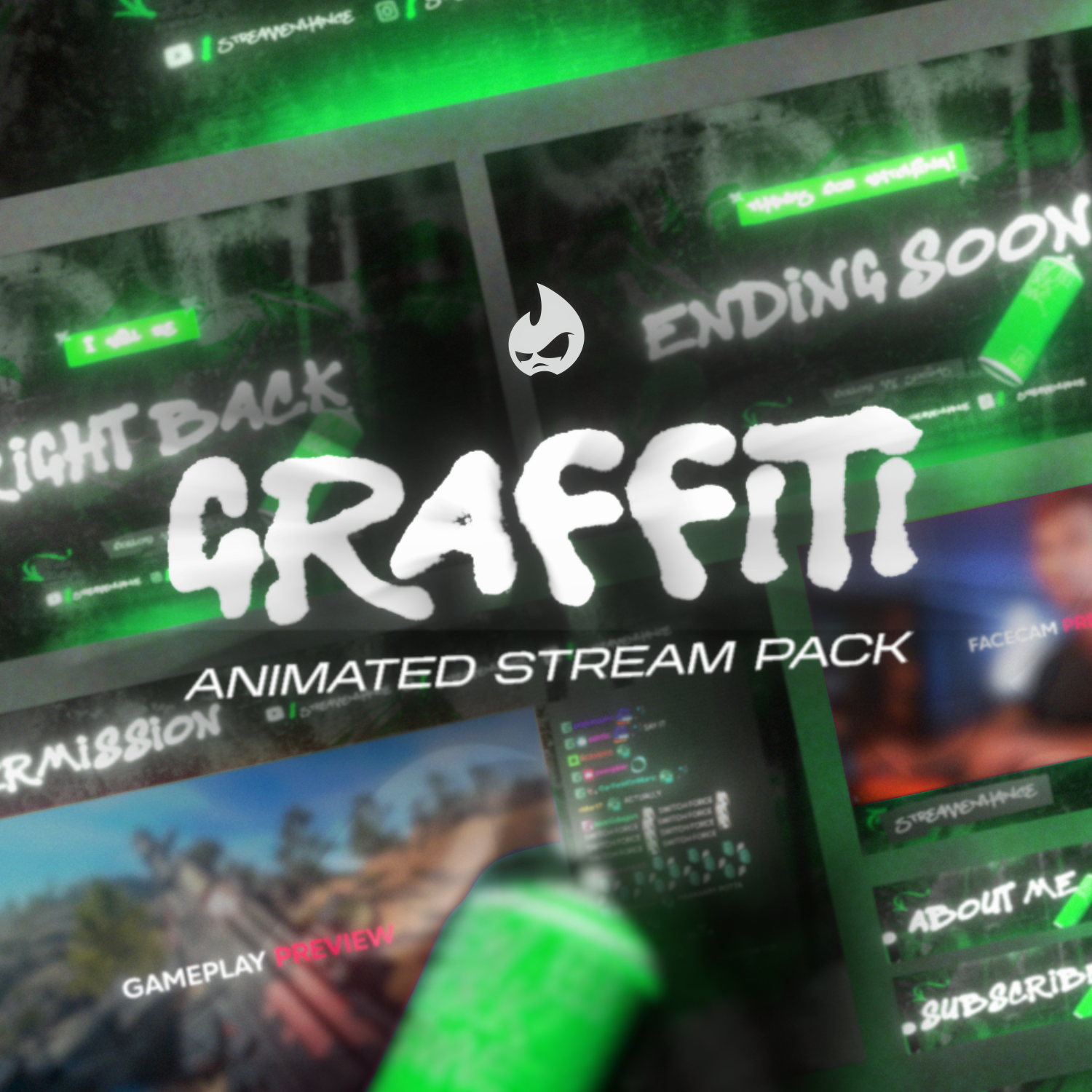 Graffiti Stream Pack