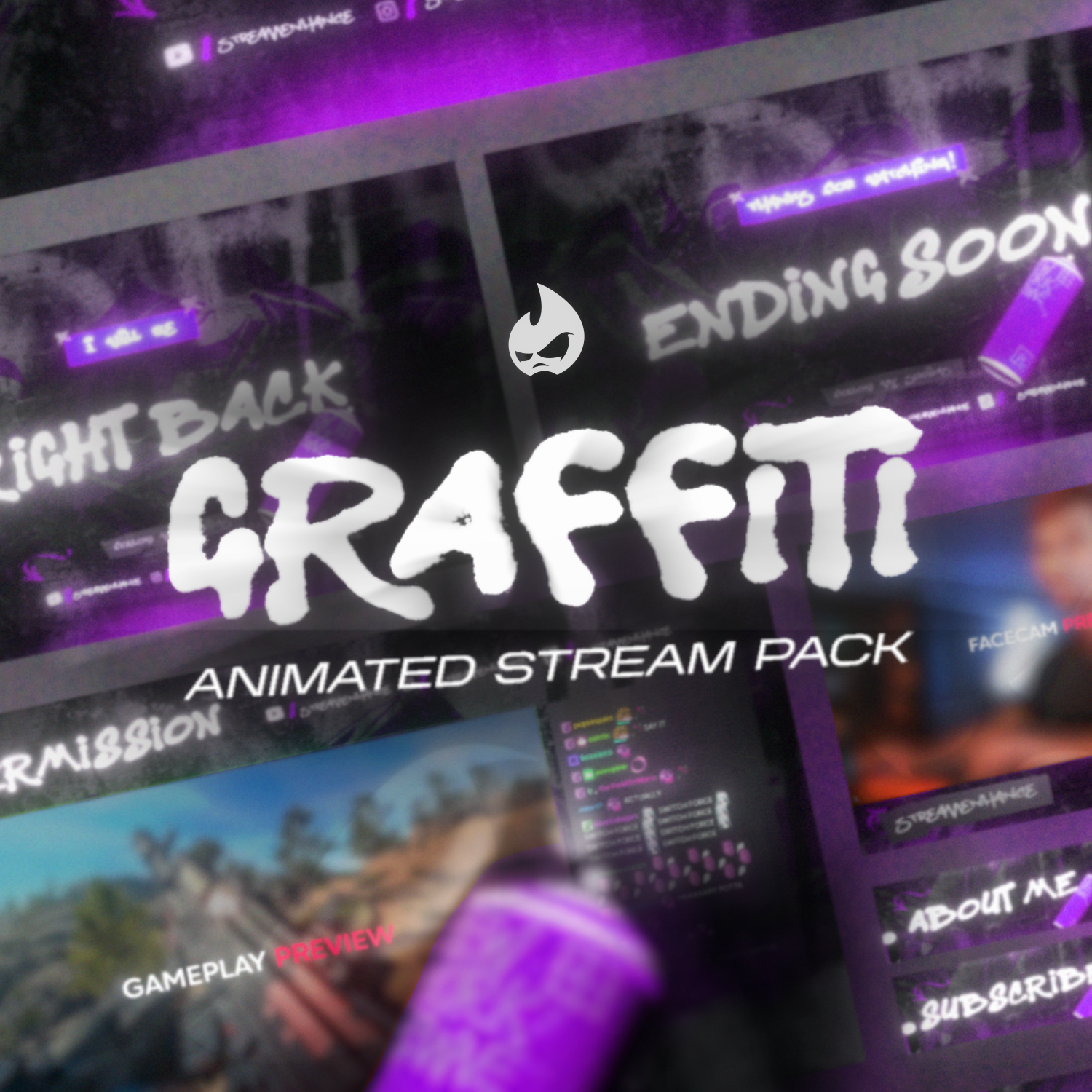 Graffiti Stream Pack