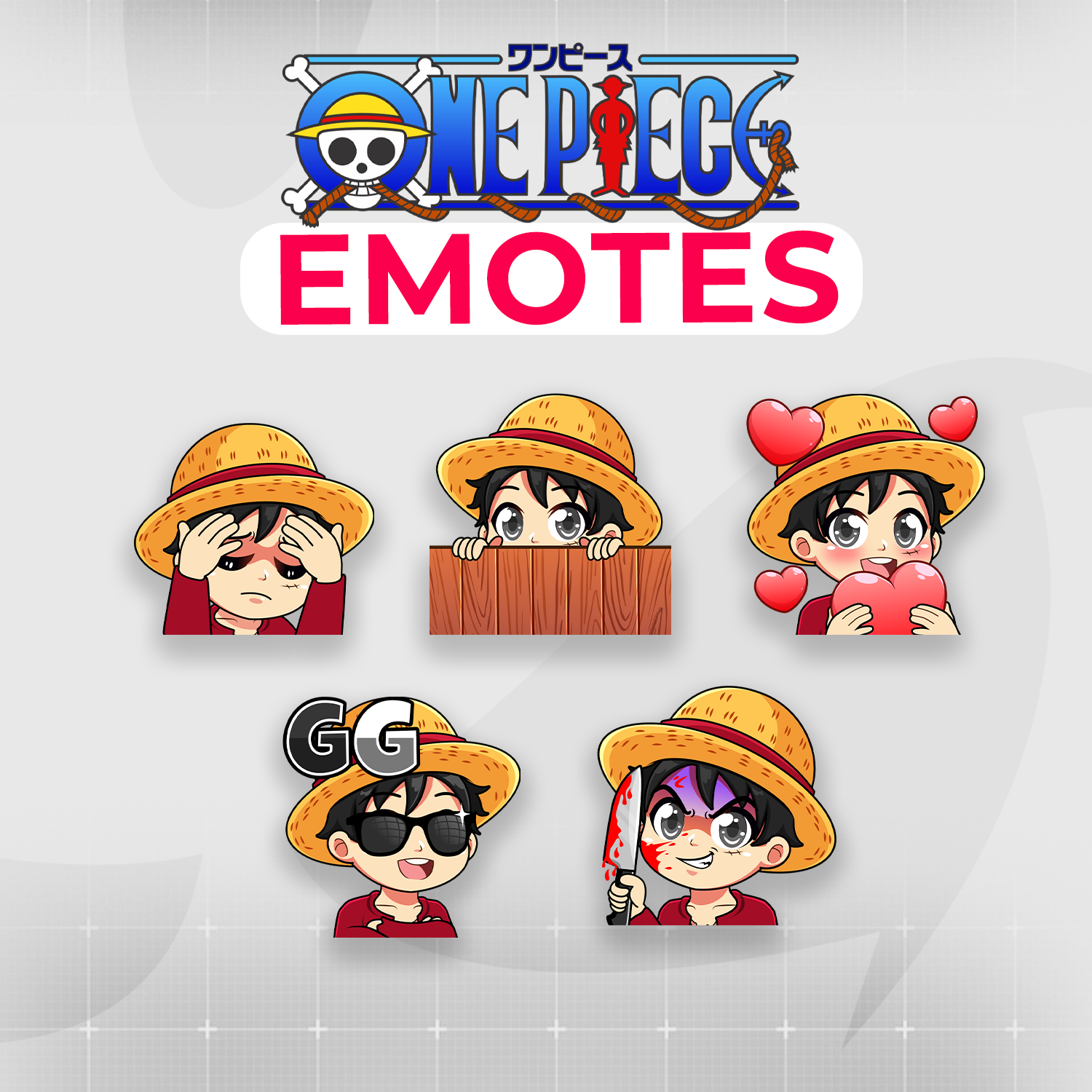 One Piece Emotes